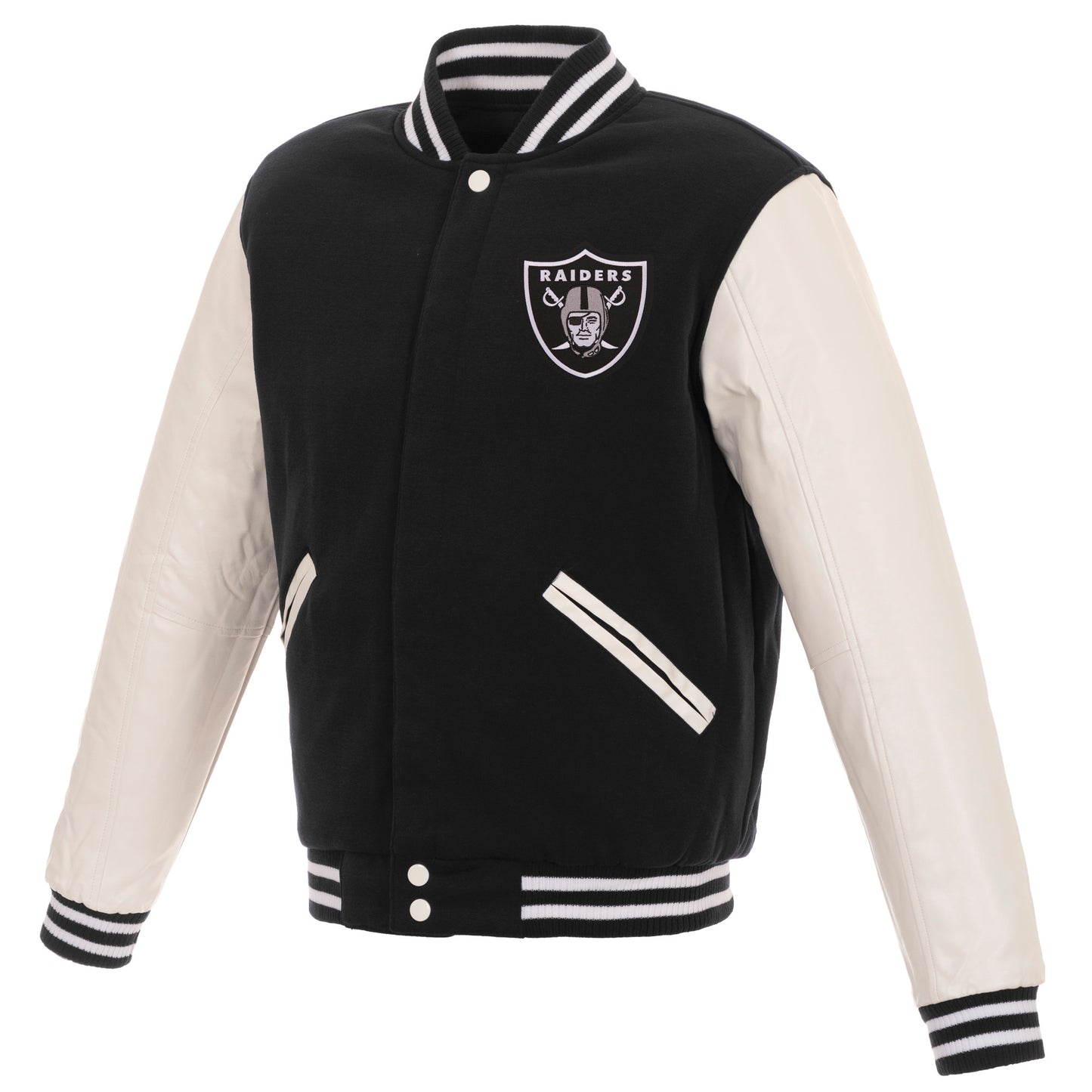 Las Vegas Raiders Reversible Varsity Jacket