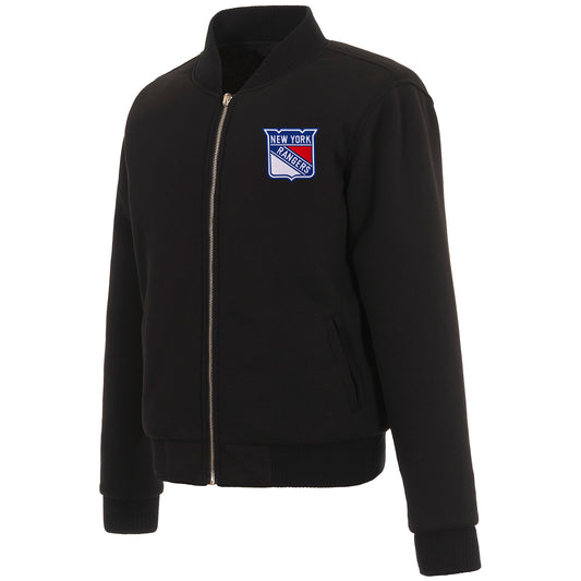 New York Rangers Ladies Reversible Fleece Jacket