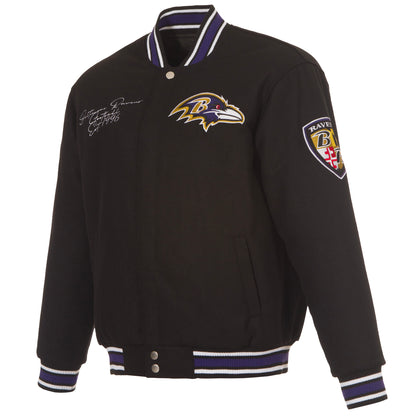 Baltimore Ravens Reversible All Wool Jacket