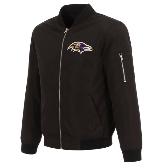 Baltimore Ravens Nylon Bomber Jacket