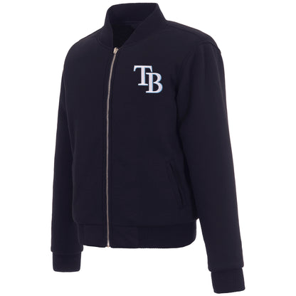 Tampa Bay Rays Ladies Reversible Fleece Jacket