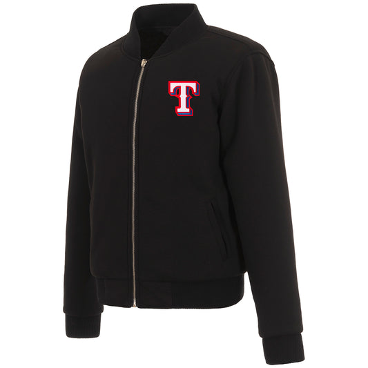 Texas Rangers Ladies Reversible Fleece Jacket