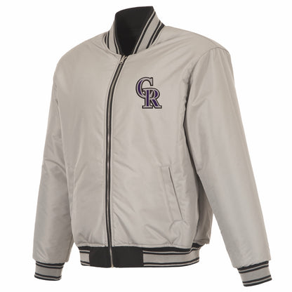 Colorado Rockies Reversible Flight Jacket