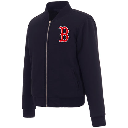 Boston Red Sox Ladies Reversible Fleece Jacket