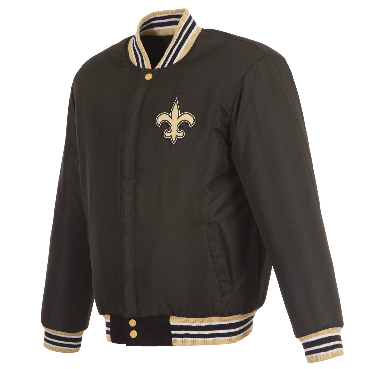 New Orleans Saints Reversible Wool Varsity Jacket