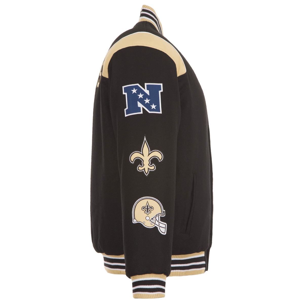 New Orleans Saints Reversible Wool Varsity Jacket