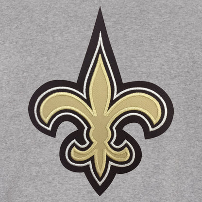 New Orleans Saints Reversible Two-Tone Fleece Jacket