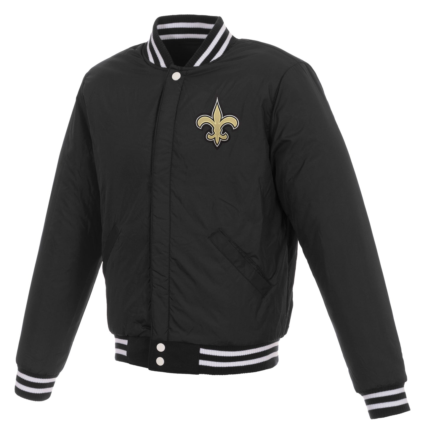 New Orleans Saints Reversible Varsity Jacket