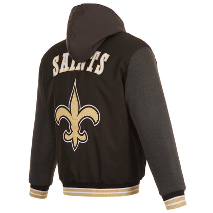 New Orleans Saints Reversible Hooded Jacket