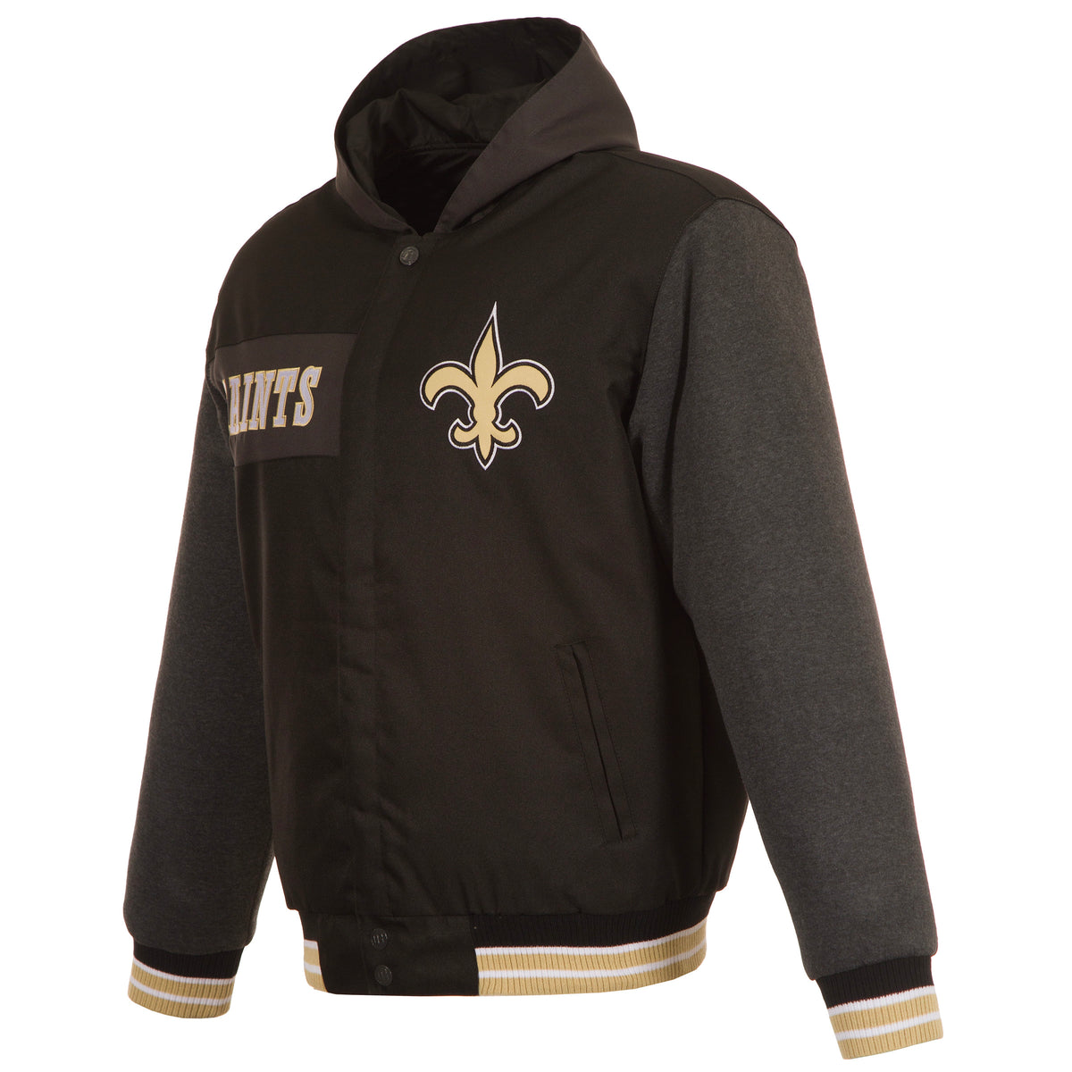 New Orleans Saints Reversible Hooded Jacket
