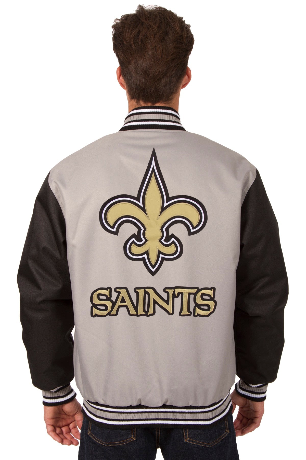 New Orleans Saints Poly-Twill Jacket