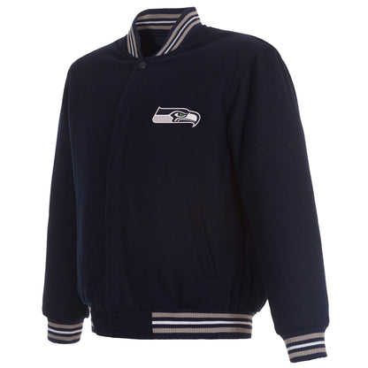 Seattle Seahawks All Wool Jacket