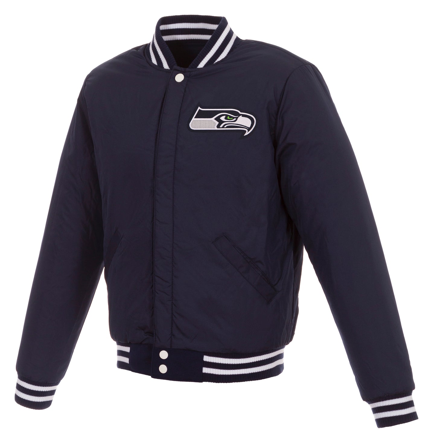 Seattle Seahawks Reversible Varsity Jacket
