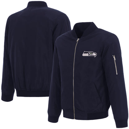 Seattle Seahawks Nylon Bomber Jacket