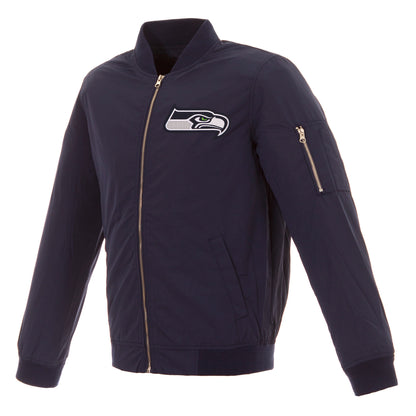 Seattle Seahawks Nylon Bomber Jacket