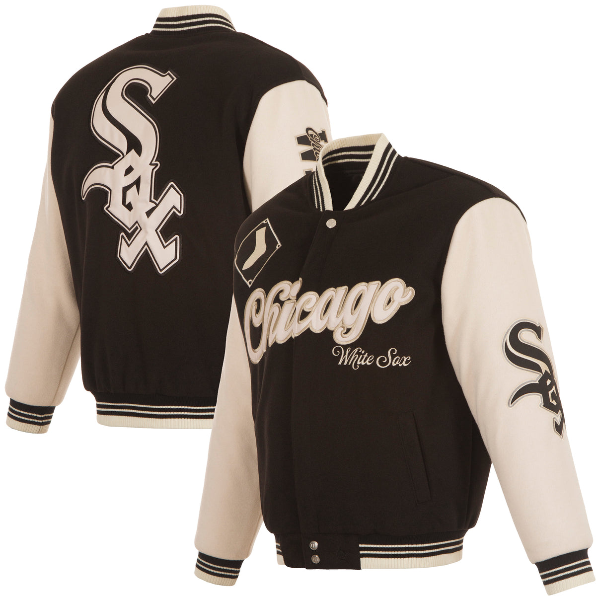 Chicago White Sox Reversible Wool Blend Jacket