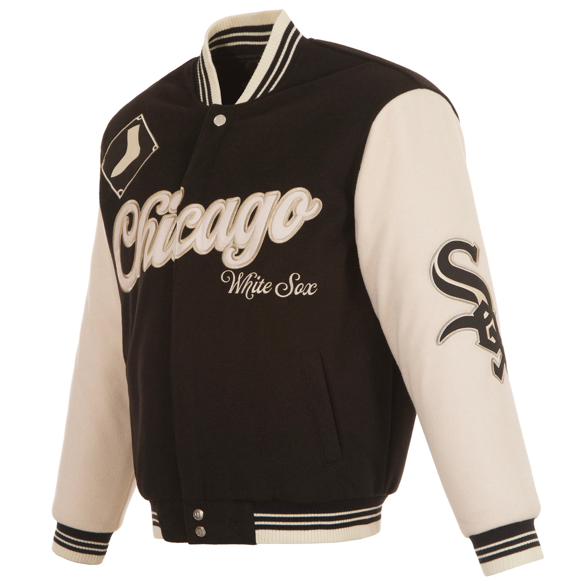 Chicago White Sox Reversible Wool Blend Jacket