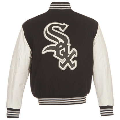 Chicago White Sox Wool and Leather Jacket