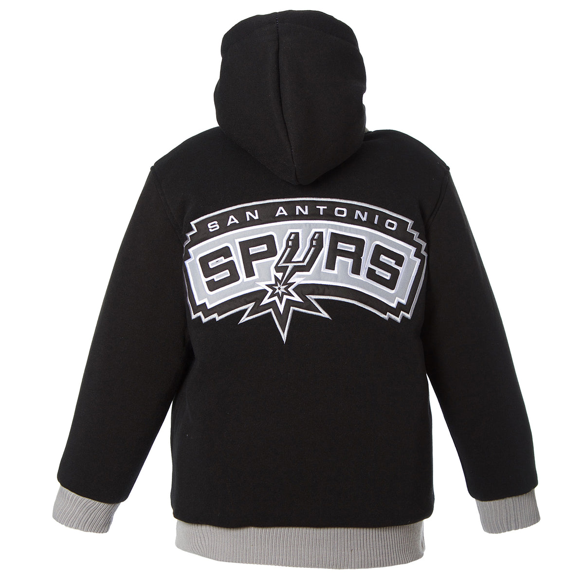 San Antonio Spurs Reversible Fleece Hooded Jacket