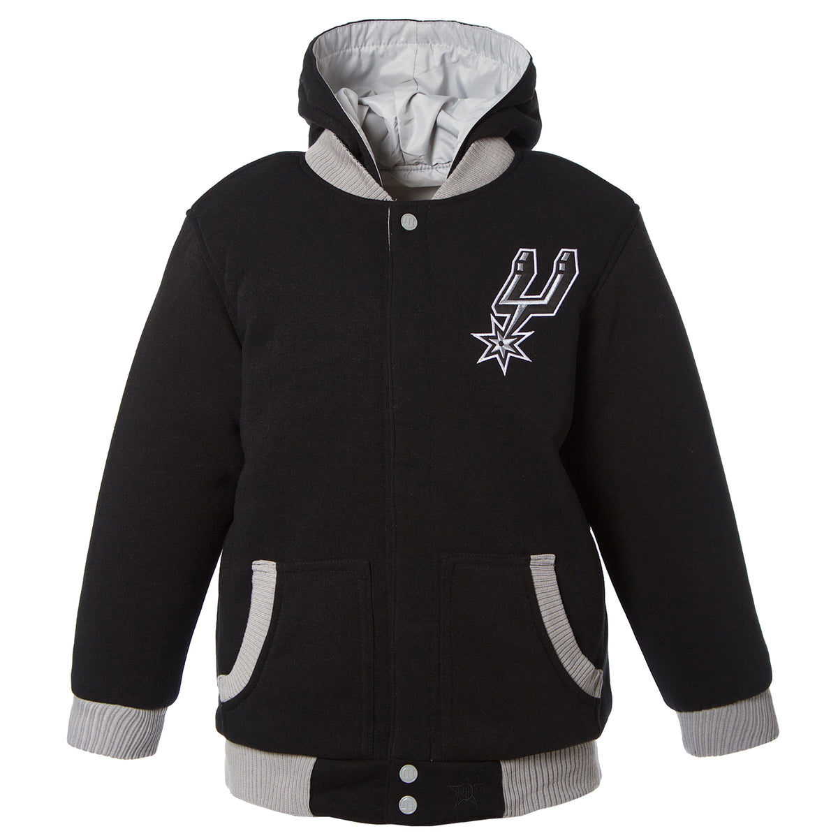 San Antonio Spurs Reversible Fleece Hooded Jacket
