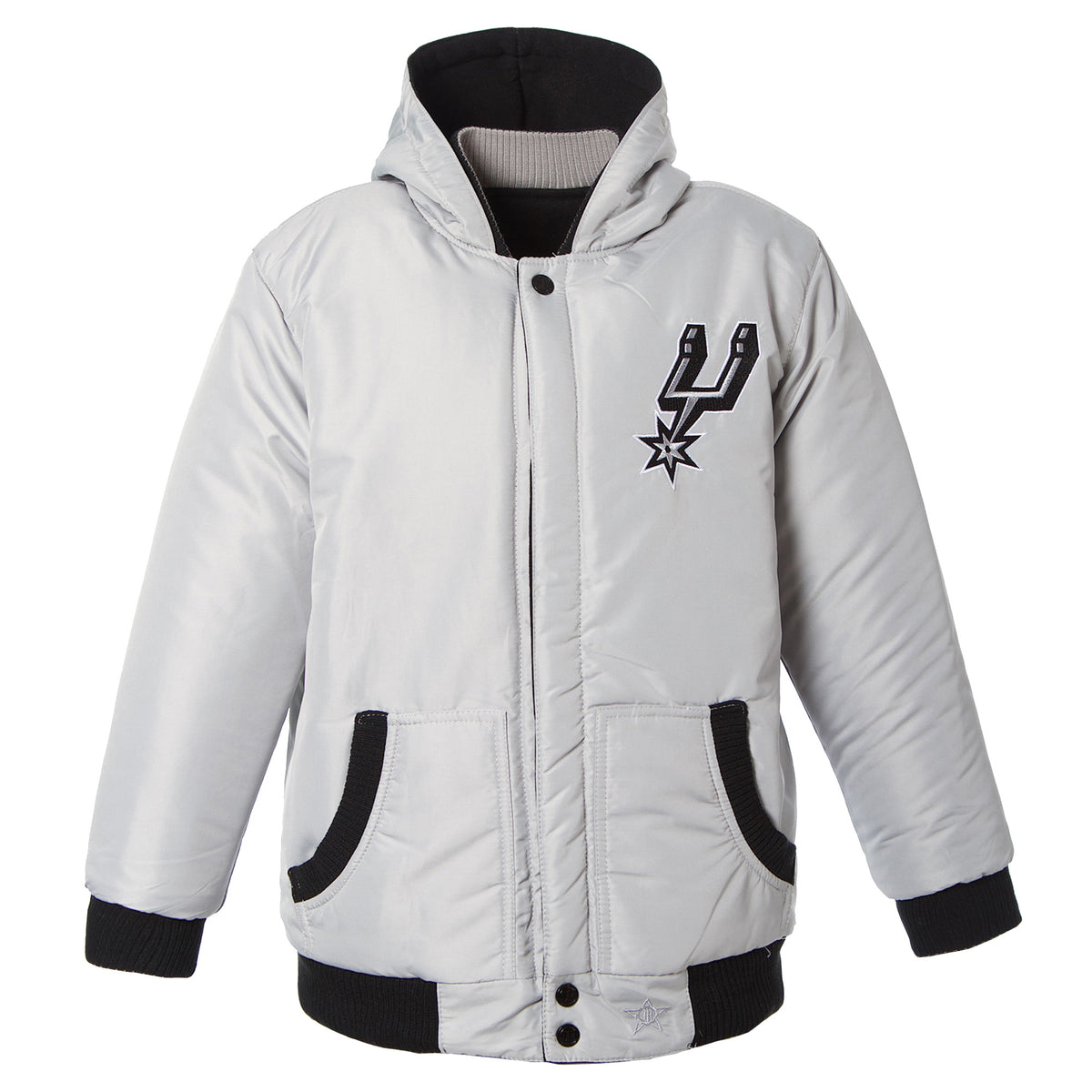 San Antonio Spurs Reversible Fleece Hooded Jacket
