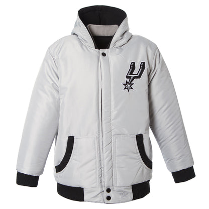 San Antonio Spurs Reversible Fleece Hooded Jacket