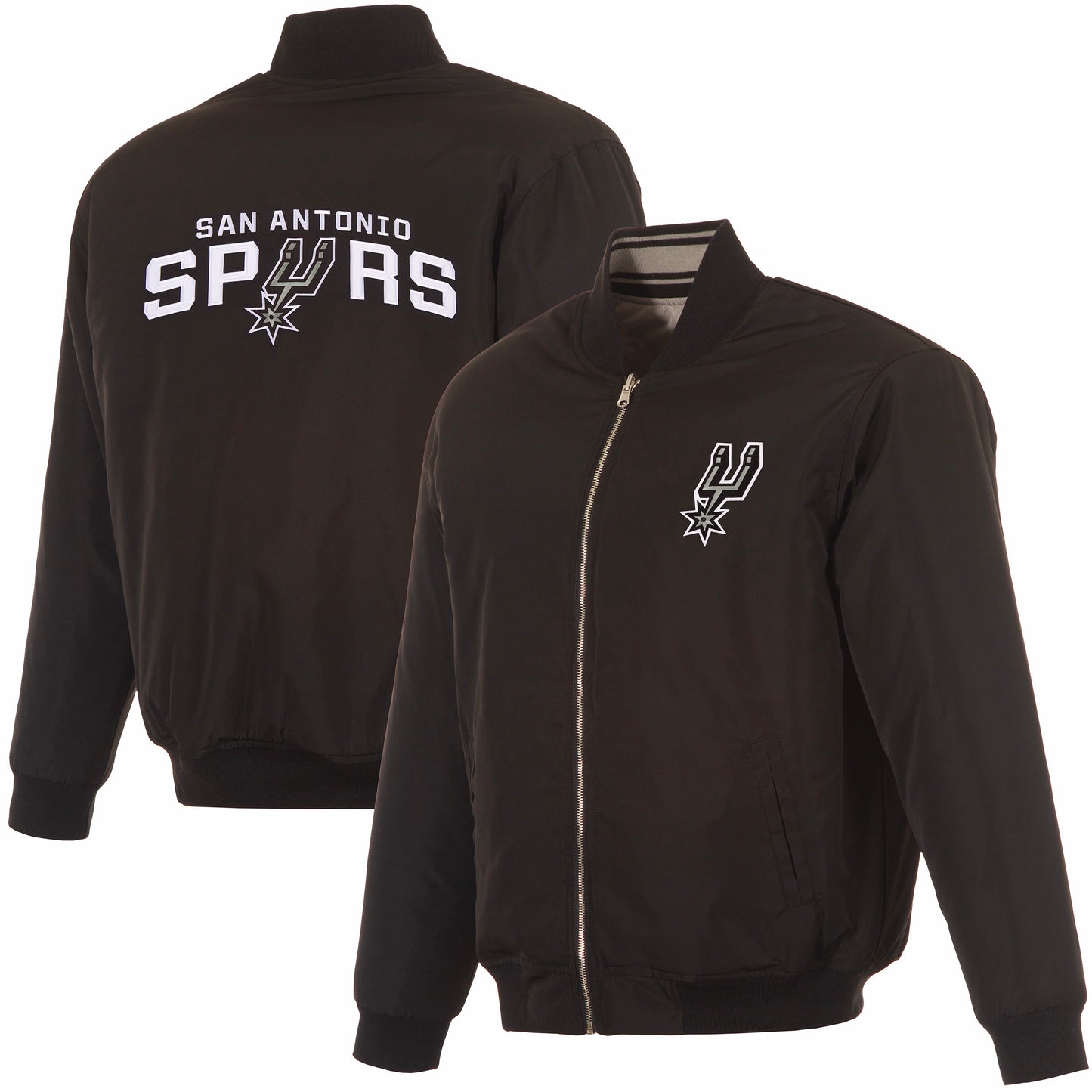 San Antonio Spurs Reversible Flight Jacket