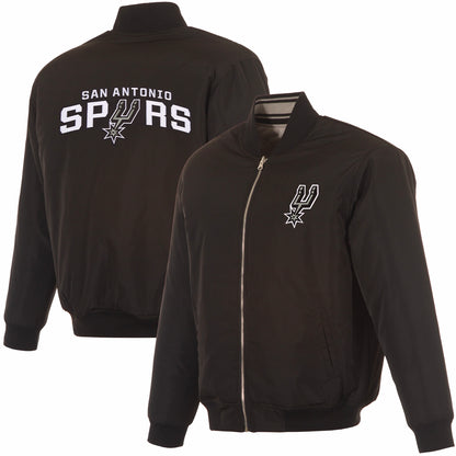 San Antonio Spurs Reversible Flight Jacket