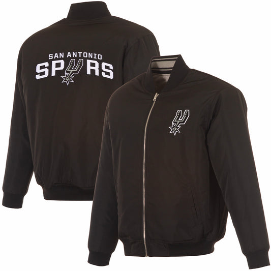San Antonio Spurs Reversible Flight Jacket