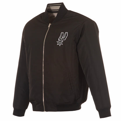 San Antonio Spurs Reversible Flight Jacket