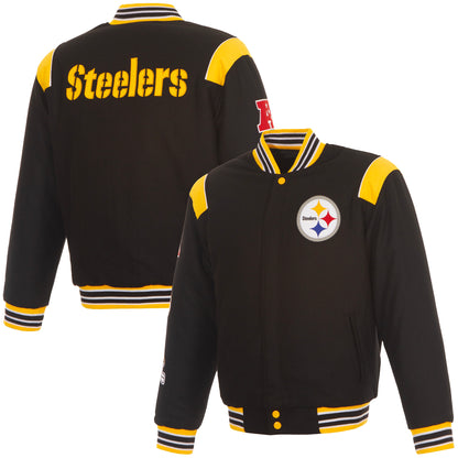 Pittsburgh Steelers Reversible Varstity Jacket