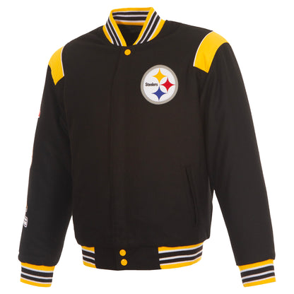 Pittsburgh Steelers Reversible Varstity Jacket