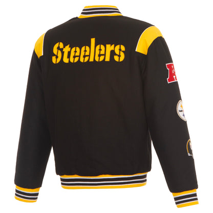 Pittsburgh Steelers Reversible Varstity Jacket