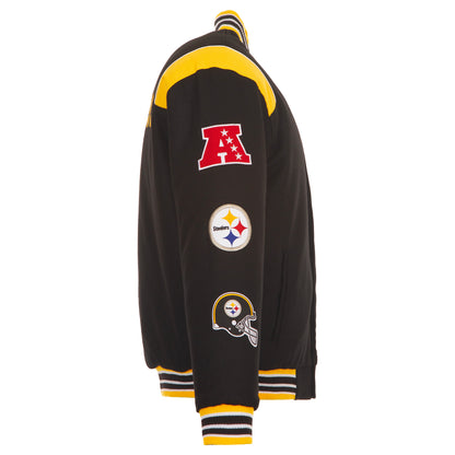 Pittsburgh Steelers Reversible Varstity Jacket