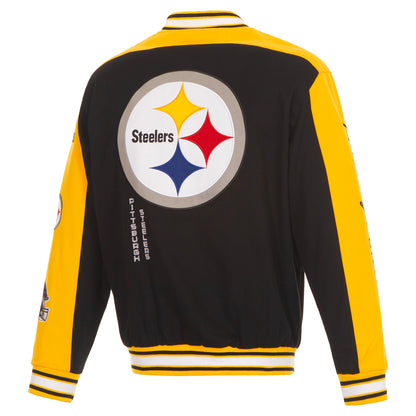 Pittsburgh Steelers Twill Varsity Jacket