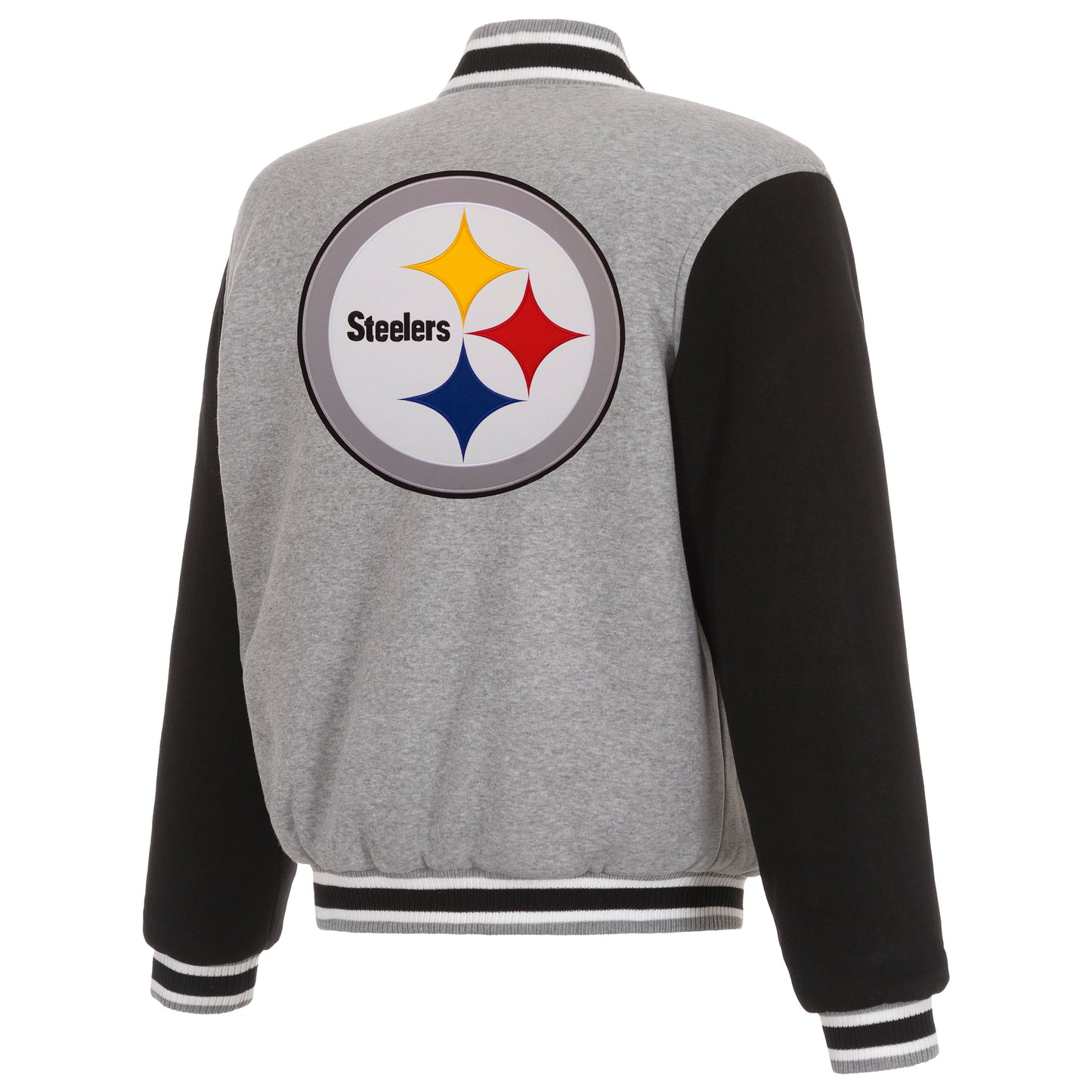 Pittsburgh Steelers Reversible Two-Tone Fleece Jacket