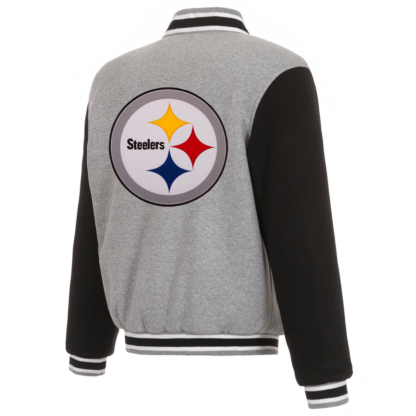 Pittsburgh Steelers Reversible Two-Tone Fleece Jacket