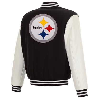 Pittsburgh Steelers Reversible Varsity Jacket