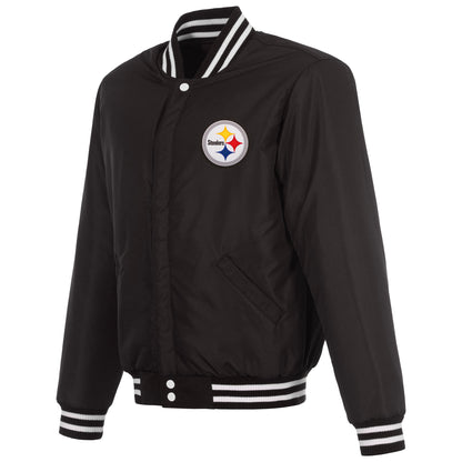 Pittsburgh Steelers Reversible Varsity Jacket