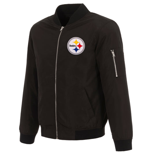 Pittsburgh Steelers Nylon Bomber Jacket