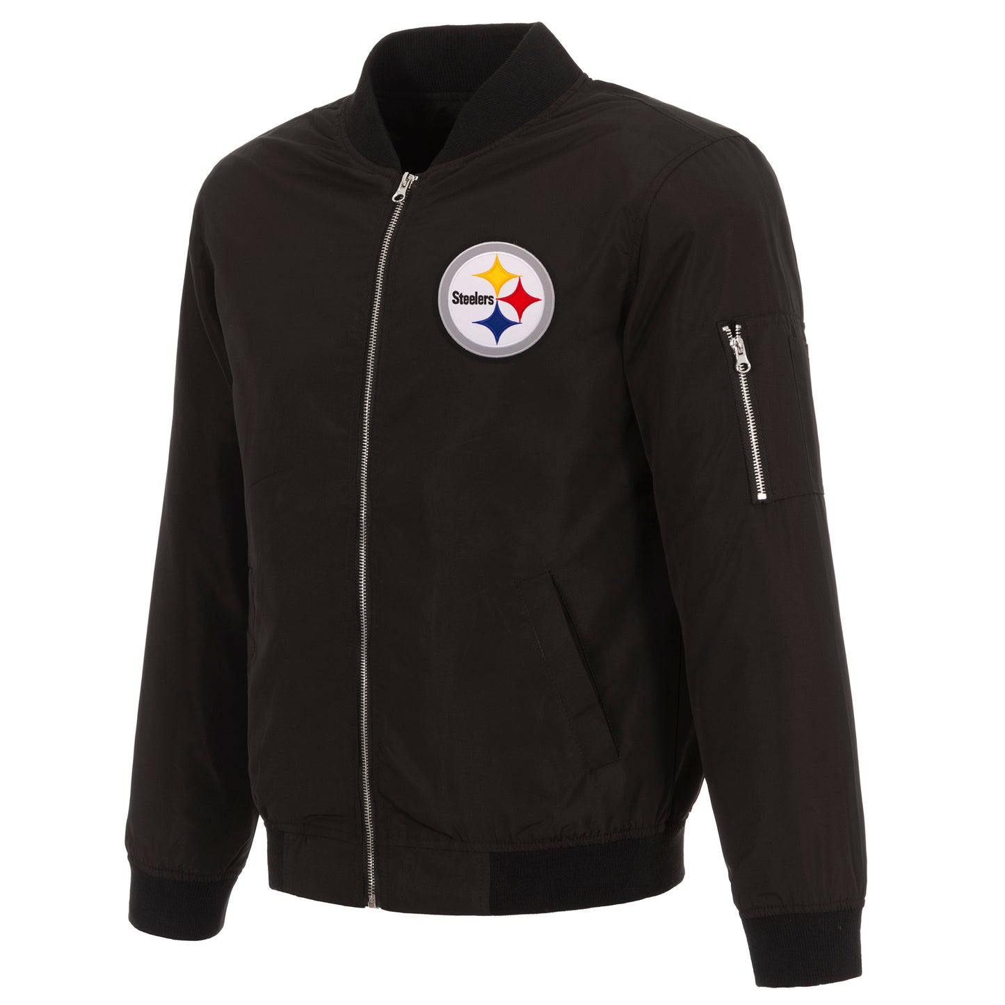 Pittsburgh Steelers Nylon Bomber Jacket