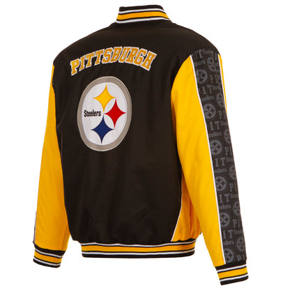 Pittsburgh Steelers Poly-Twill Varsity Jacket