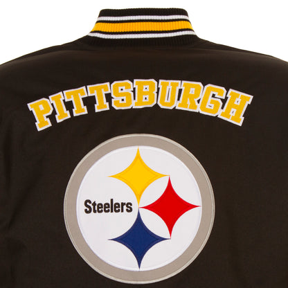 Pittsburgh Steelers Poly-Twill Varsity Jacket
