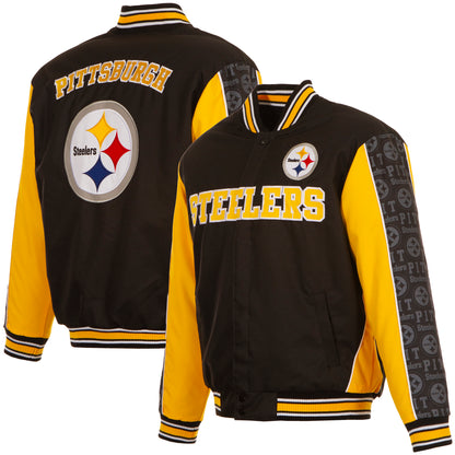 Pittsburgh Steelers Poly-Twill Varsity Jacket