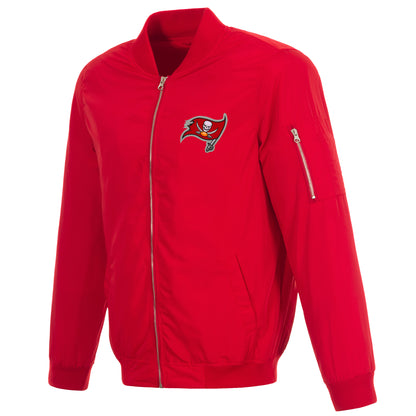 Tampa Bay Buccaneers Nylon Bomber Jacket