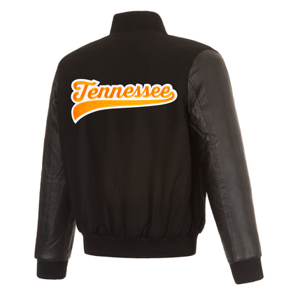 University of Tennessee Reversible Wool and Leather Jacket