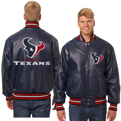 Houston Texans Full Leather Jacket