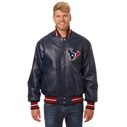 Houston Texans Full Leather Jacket