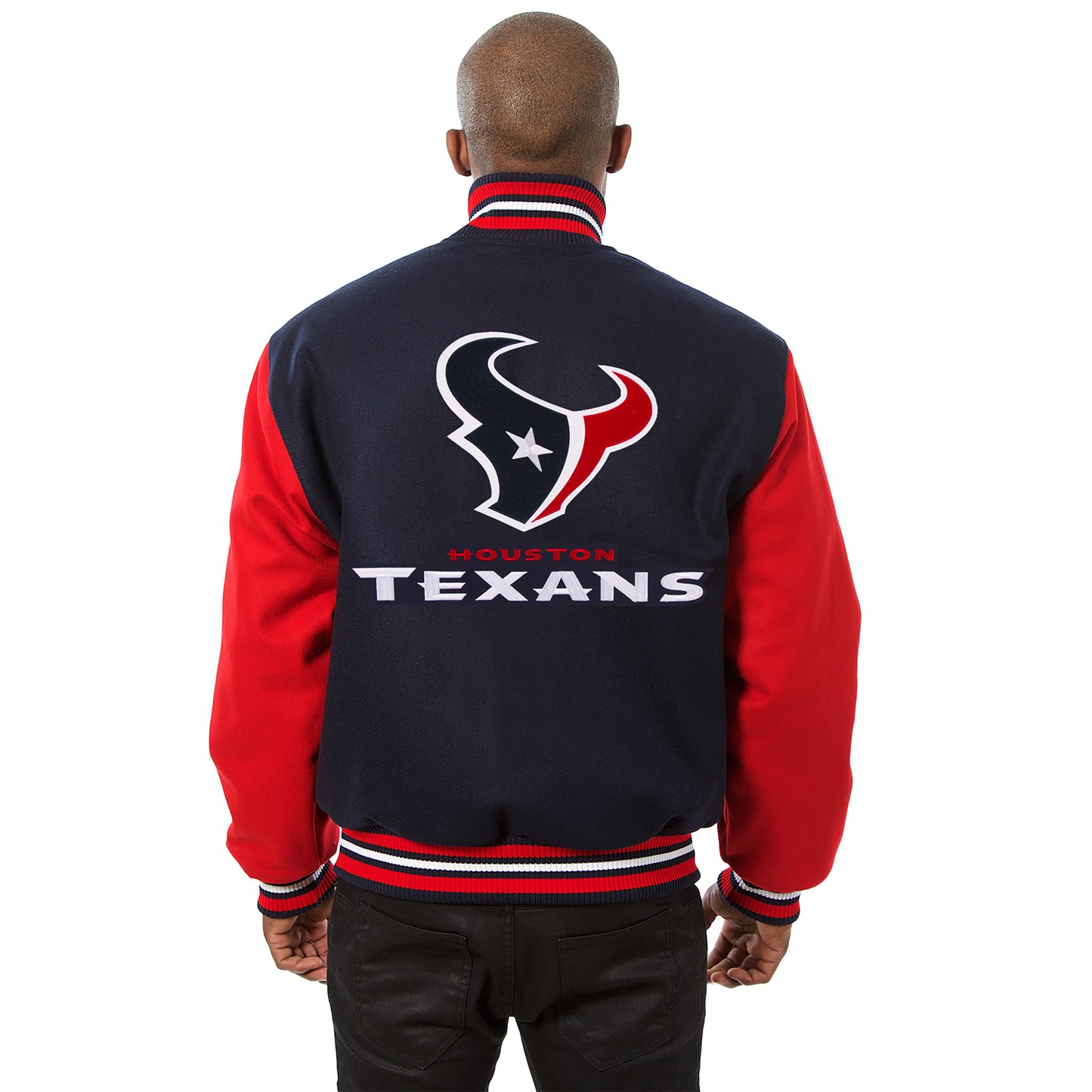 Houston Texans Embroidered Wool Jacket