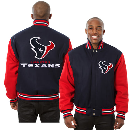 Houston Texans Embroidered Wool Jacket